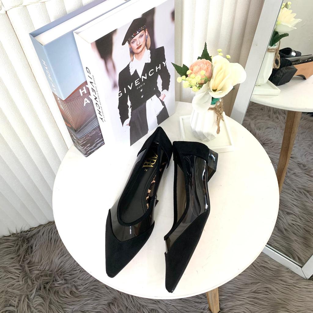 SEPATU WANITA ZS-838 FLAT SEPATU KANTOR SEPATU KERJA FLAT SHOES SEPATU TEPLEK