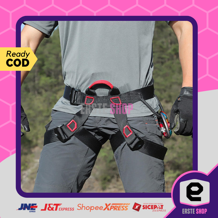 Tali Pengaman Olahraga Safety Belt Body Half Body Panjat Tebing Safety Harness
