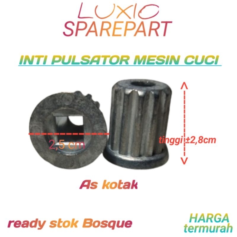 INTI PULSATOR SANKEN AS KOTAK GERIGI LUAR 13 / INTI PULSATOR MESIN CUCI SANKEN