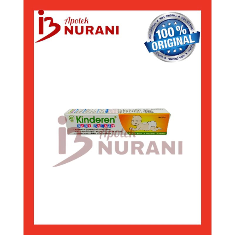 KINDEREN BABY BALSEM UNTUK BAYI BATUK DAN FLU