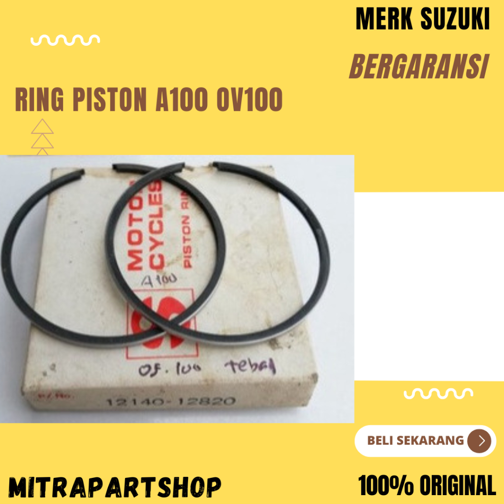 ring piston a100 oversize 100
