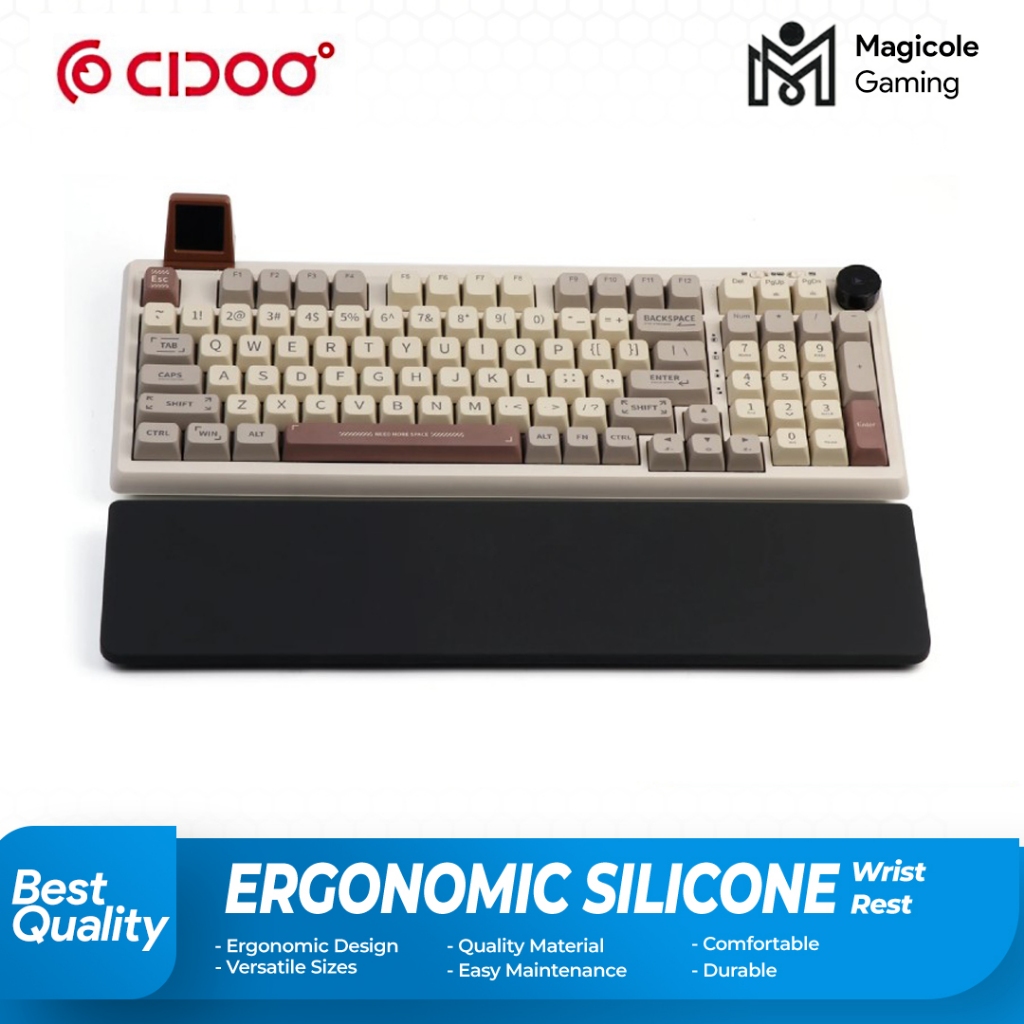CIDOO Ergonomic Silicone Wrist Rest