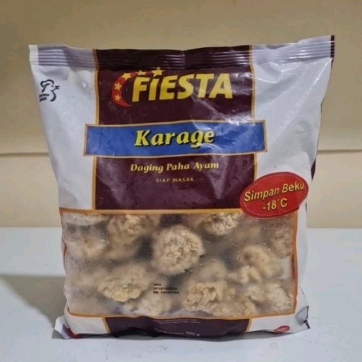 

Fiesta Chicken Karage Daging Paha Ayam 500gr
