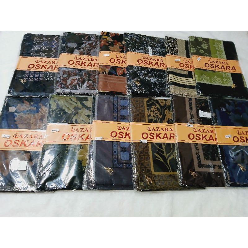 azara motif logo besi dasaran hitam