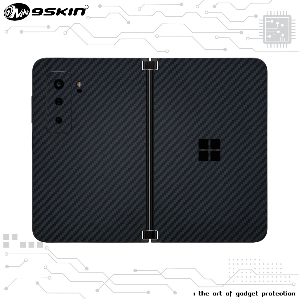 9Skin - Microsoft Surface Duo 2 Skin Protector - Vinyl Texture