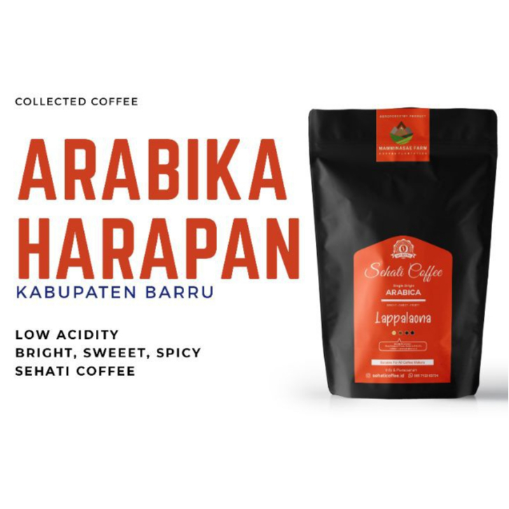 

Kopi Arabika Rendah Asam 250 gram - Sehati Coffee