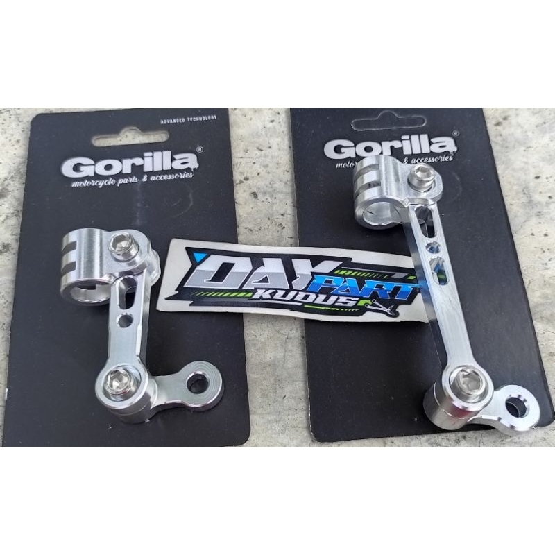 BRECKET BREKET SELANG REM DEPAN CNC GORILLA UNIVERSAL SEMUA MOTOR PNP SHOK SKOK SHOCK NINJA RR R SS 