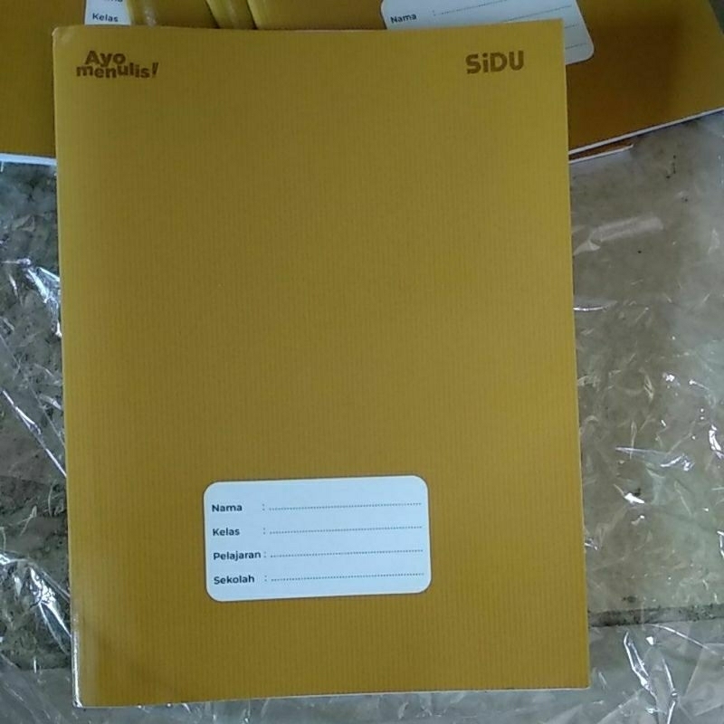 

buku tulis sidu 40 lembar sampul coklat murah