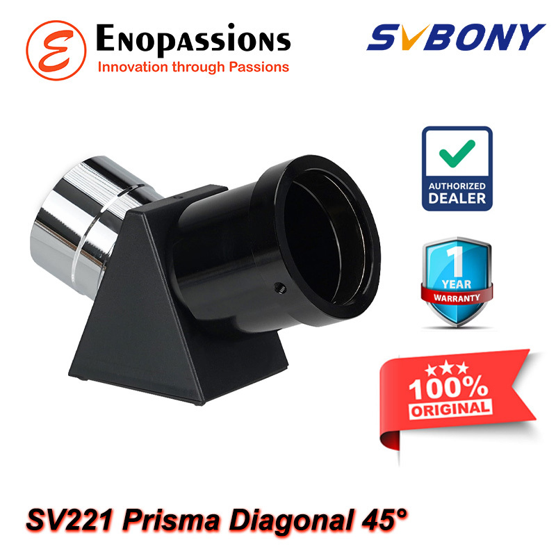 Svbony SV221 Prisma Diagonal 1.25 inch 45° Image Corrected