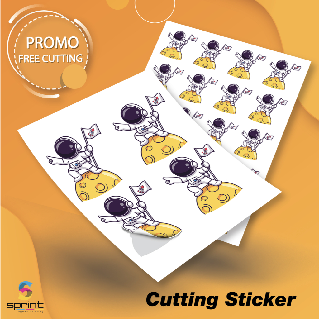 

PROMO FREE CUTTING - Cetak Sticker Vinyl - 3x3,5x5,7x7