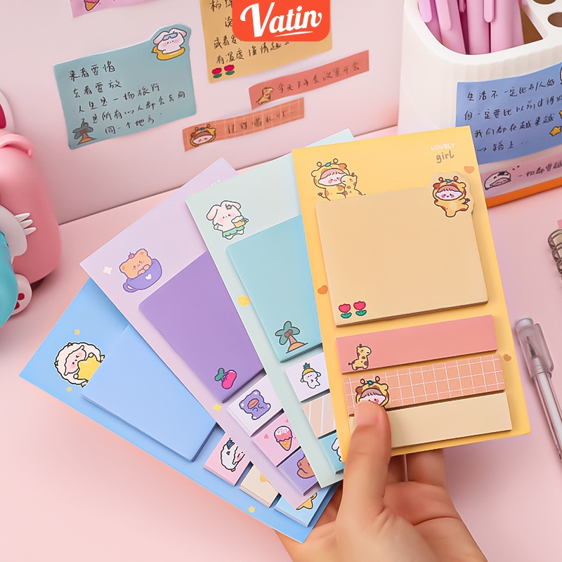 

MEMO STICKY NOTE KERTAS TEMPEL/Catatan tempel/sticky note 120 lemabr index note-Vatin_Shop