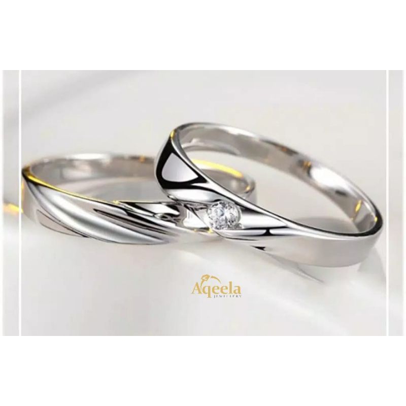 Cincin Lamaran Tunangan Nikah Emas Perak