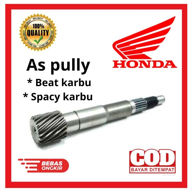 《COD》ORIGINAL PULLY AS PULLEY BEAT KARBU / BEAT LAMA / KVY AS GARDAN PULLY POLI PULI / SHAFT DRIVE B