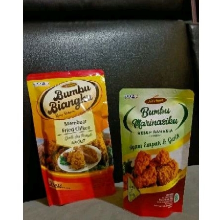 

Tepung BUMBU BIANG (750 gr) & MARINASIku (250 gr)