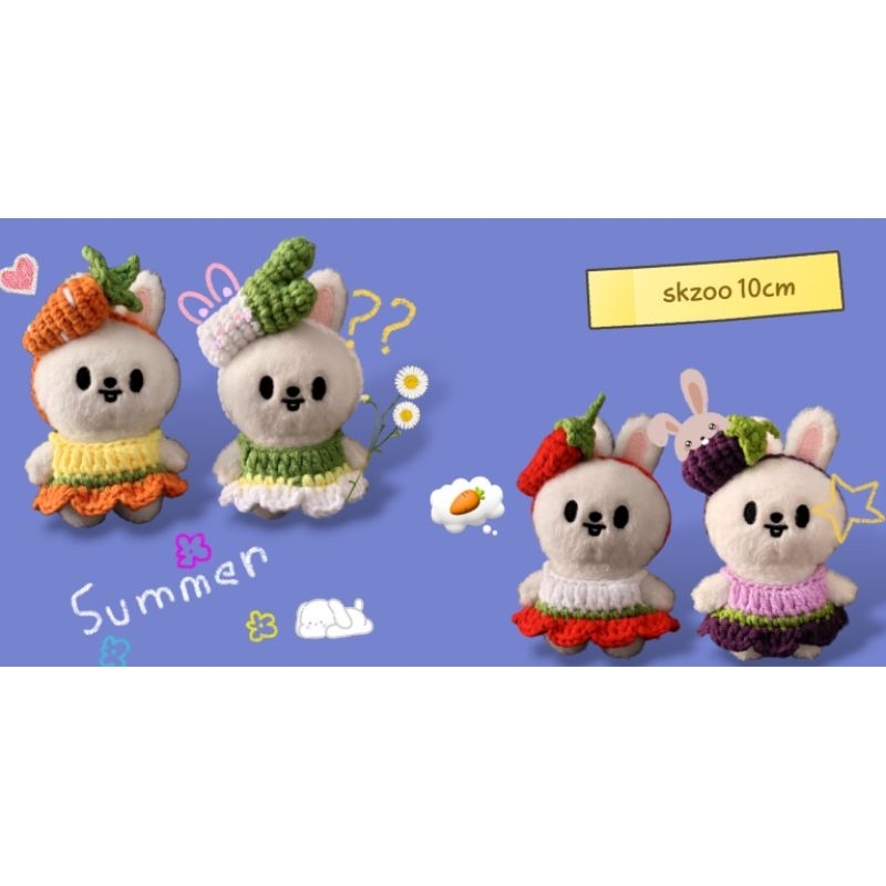 Baju rajut skzoo 10cm