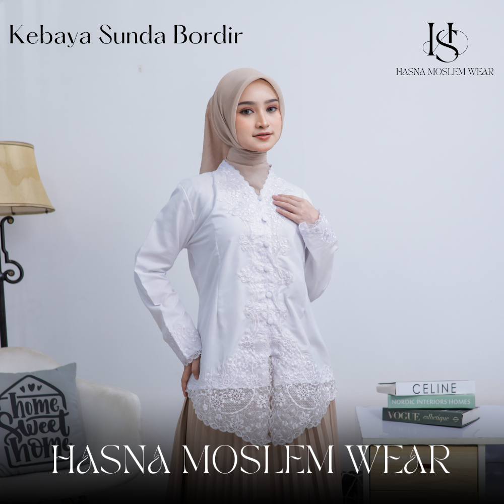 Hasna - Kebaya Encim Sunda Bordir Tangan Panjang
