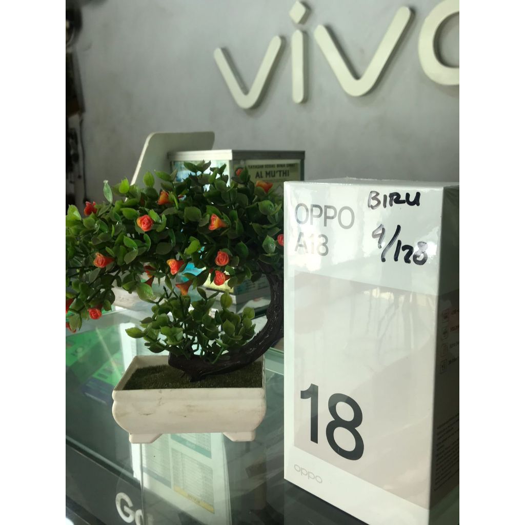 Oppo A18 ram 4+4gb rom128gb