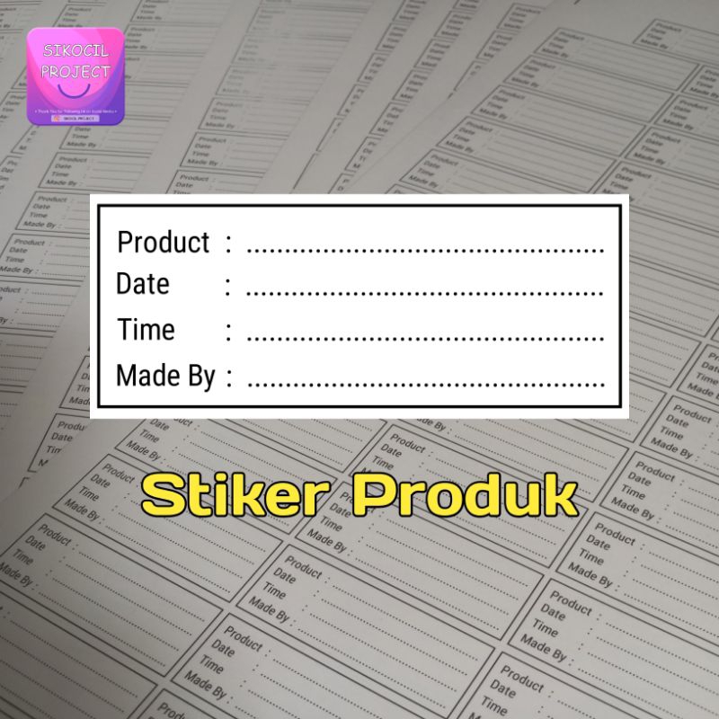 

Stiker Product