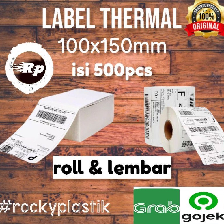 

Kertas Label Sticker Barcode 1x15mm Thermal isi 5pcs 1x15cm label Murah KODE S8W6
