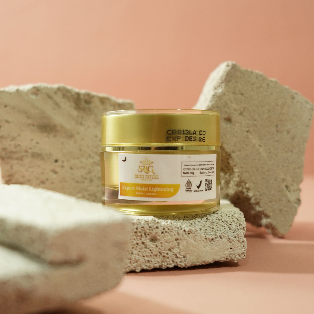 [Best Seller] Night Cream (Expert Moist Lightening Night Cream) by Skin Royal Miracle Glow