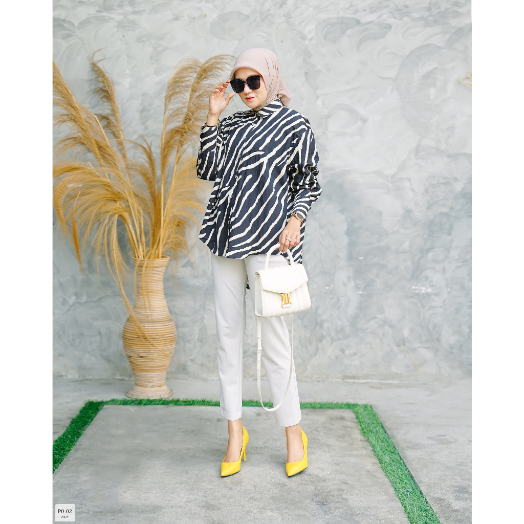 Blouse Tissue Crespo By AYSHA INDONESIA