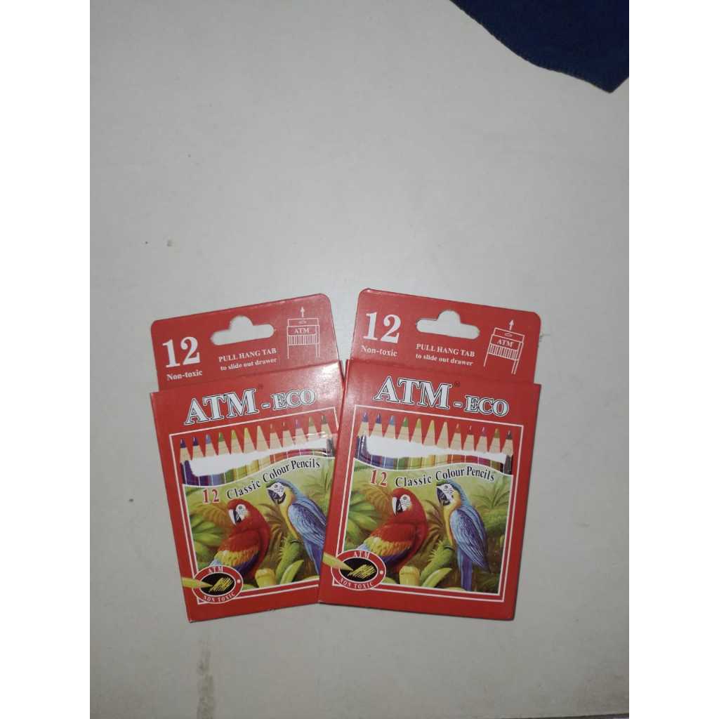 

Pensil Warna ATM -ECO Pendek 12W
