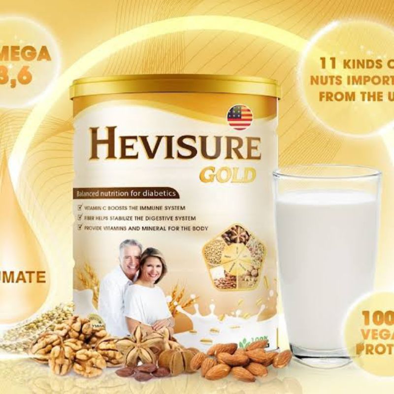 

HEVISURE GOLD MILK SUSU OBATDIABETESDANKENCING MANIS PANKREAS INSULIN