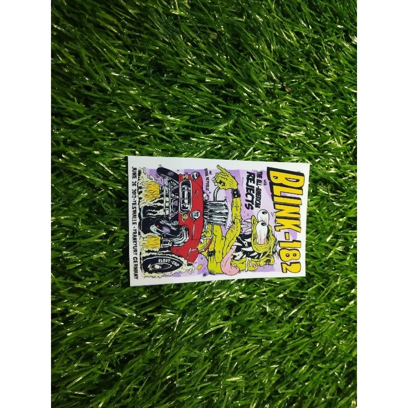 

print stiker blink 182