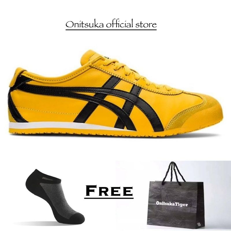 Onitsuka Tiger mexico 66 Original indo tali yellow black unisex