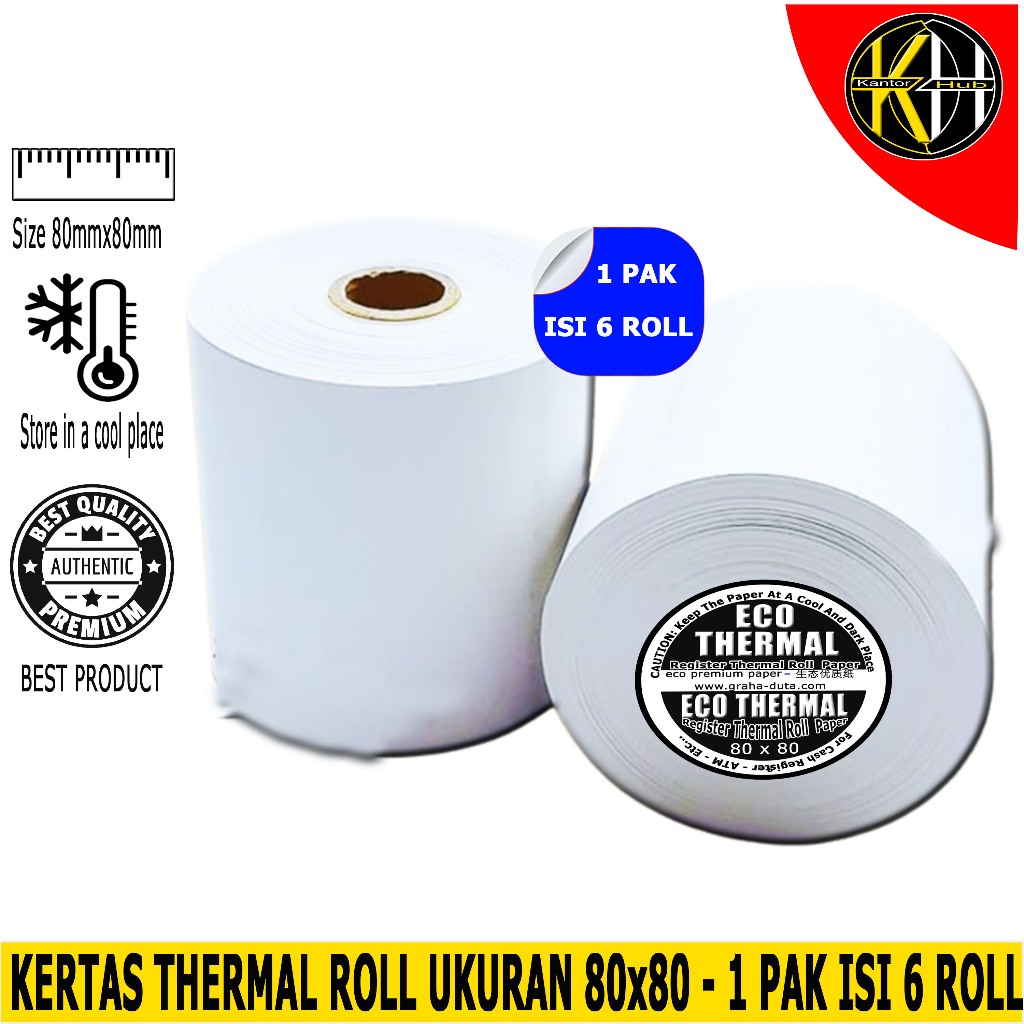 

kertas thermal 80x80 - kertas struk kasir thermal ukuran 80x80