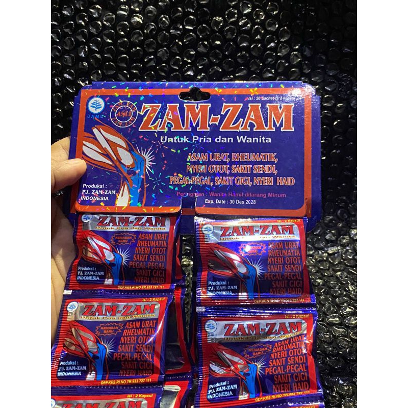 ZAM ZAM KAPSUL HANGER BERDIMENSI