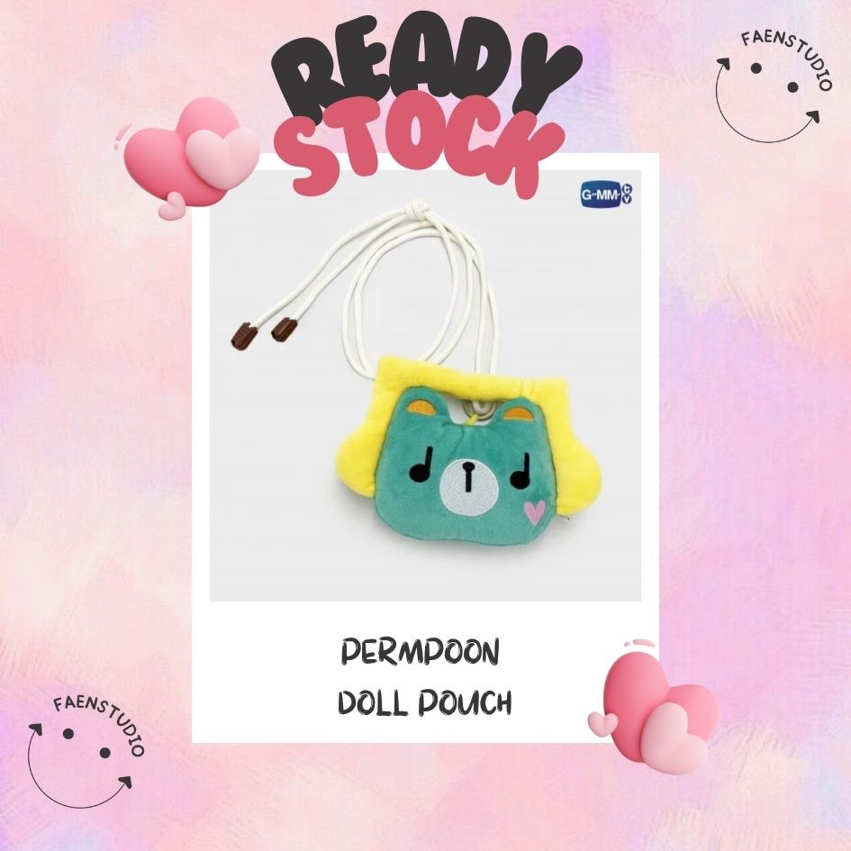 PERMPOON DOLL POUCH | POND PHUWIN | OFFICIAL MERCH Y BOOKFAIR | GMMTV