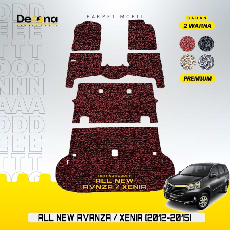 Karpet Mobil Mie PREMIUM ALL NEW AVANZA & XENIA 2012-2015 / Karpet Mie AVANZA & XENIA 2012-2015