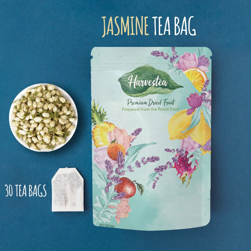 

HARVESTEA BUNGA MELATI KANTONG TEH | JASMINE TEA BAG