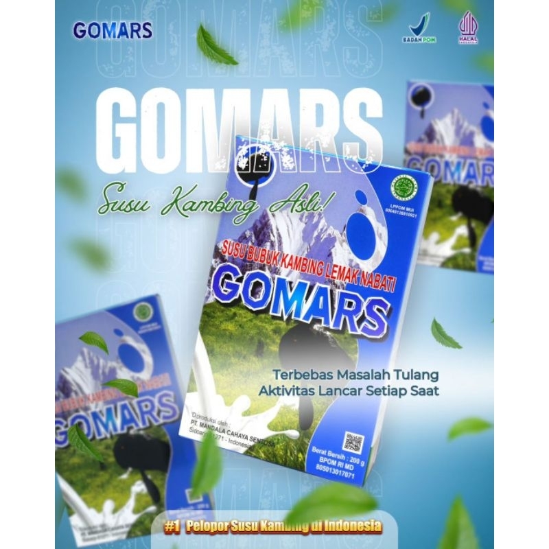 

SUSU KAMBING GOMARS 200GR PROMO