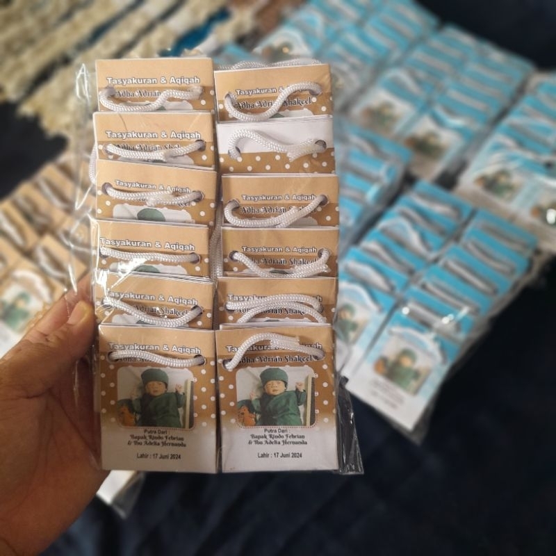 

tempat telur aqiqah paperbag