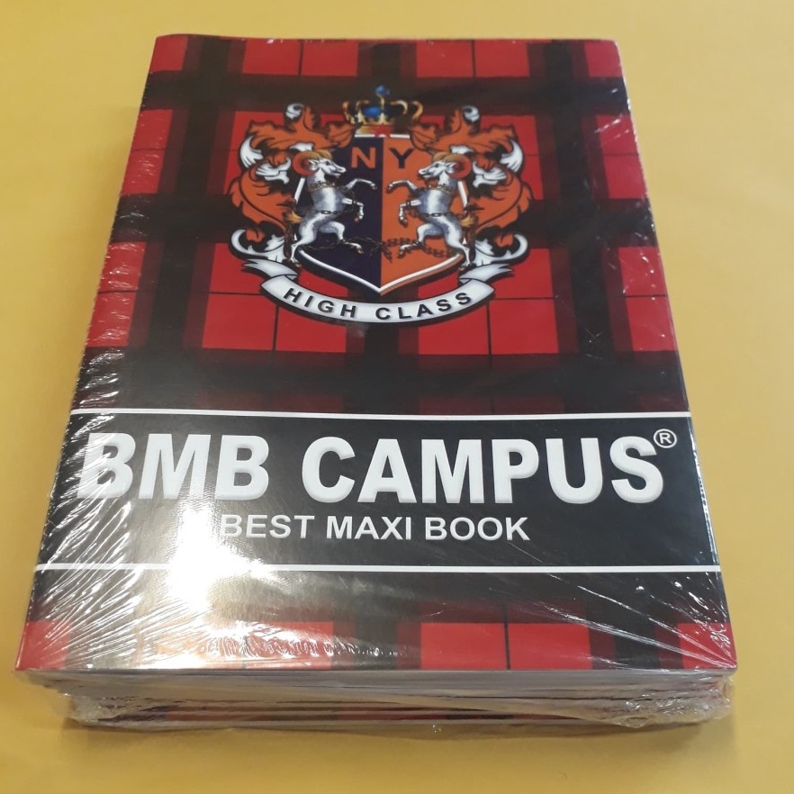 

Buku Tulis BMBBMC Campus 36 Lembar Isi 1 Buku KODE Z9K7