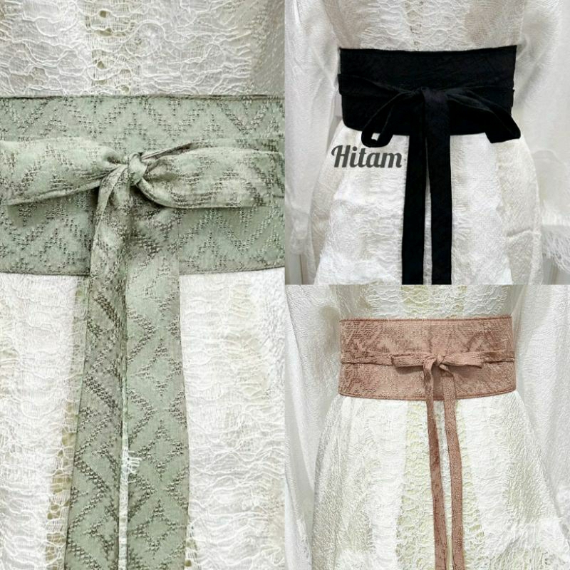 Obi Belt Viscose / Ikat Pinggang Wanita / Ikat Pinggang Polos / Obi belt polos / Ikat Pinggang Dress