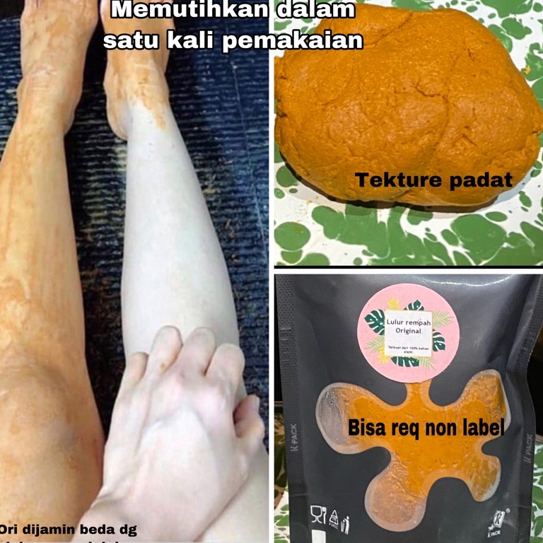 KODE U65B LULUR REMPAH pemutih badan 2gr LULUR KUNYIT LULUR PEMUTIH  Lulur Rempah Kunyit Kayu Bangka