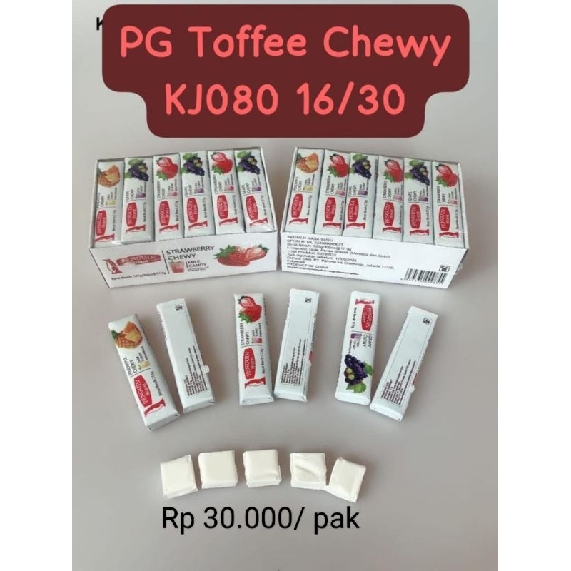 

PG Tofee Chewy. 100% halal