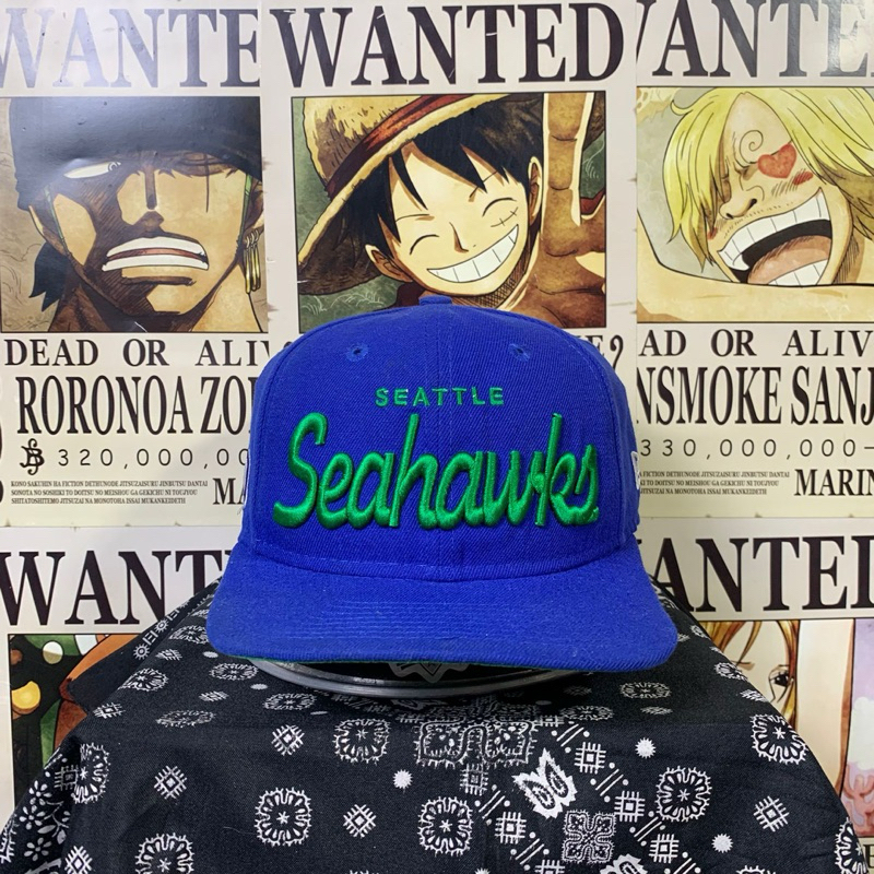 Topi New Era 9Fifty NFL Seattle Seahawks Script