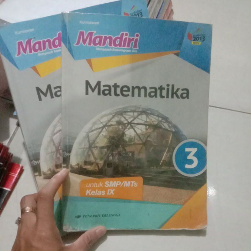 mandiri matematika 3 smp mandiri matematika kelas 9 Erlangga kurikulum 2013 revisi mat kelas 9 matem