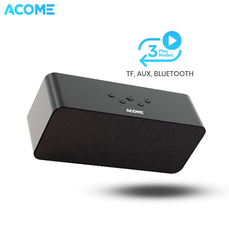 ACOME Super Bass Speaker Bluetooth 52 1W High Power 3 Playback Modes Garansi Resmi 1 Thn A16 b W6W9