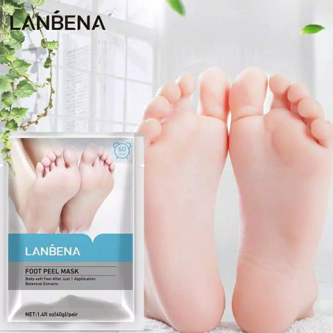 KODE A72E LANBENA FOOT PEEL MASK 4G Masker Kaki
