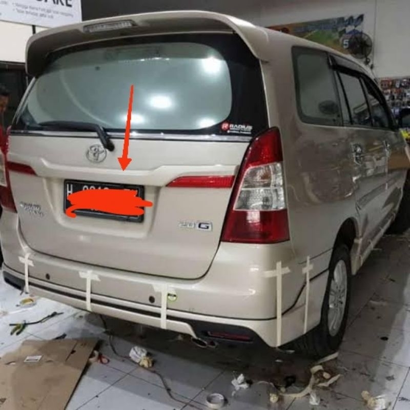 Trunklid Lis List Pintu Bagasi Grand Innova 2014-2015 Original Toyota