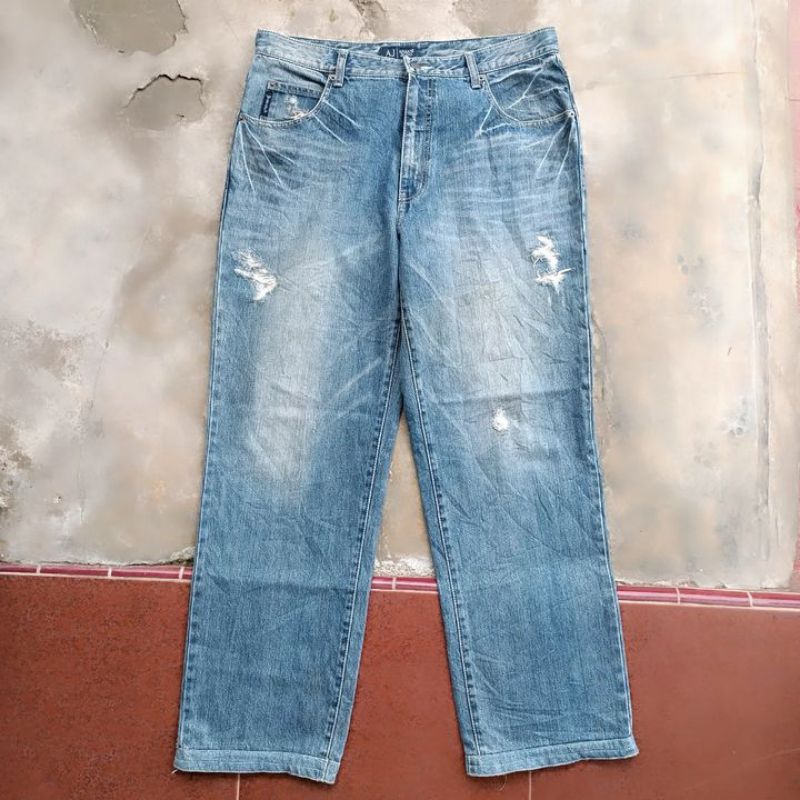 Celana Panjang Jeans Pria Arman* Jeans Original Size 35
