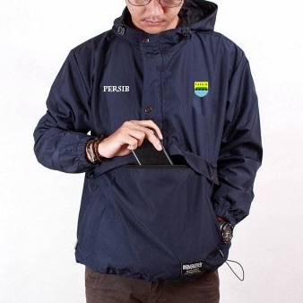 KODE E1P jaket cagoule persib bandung