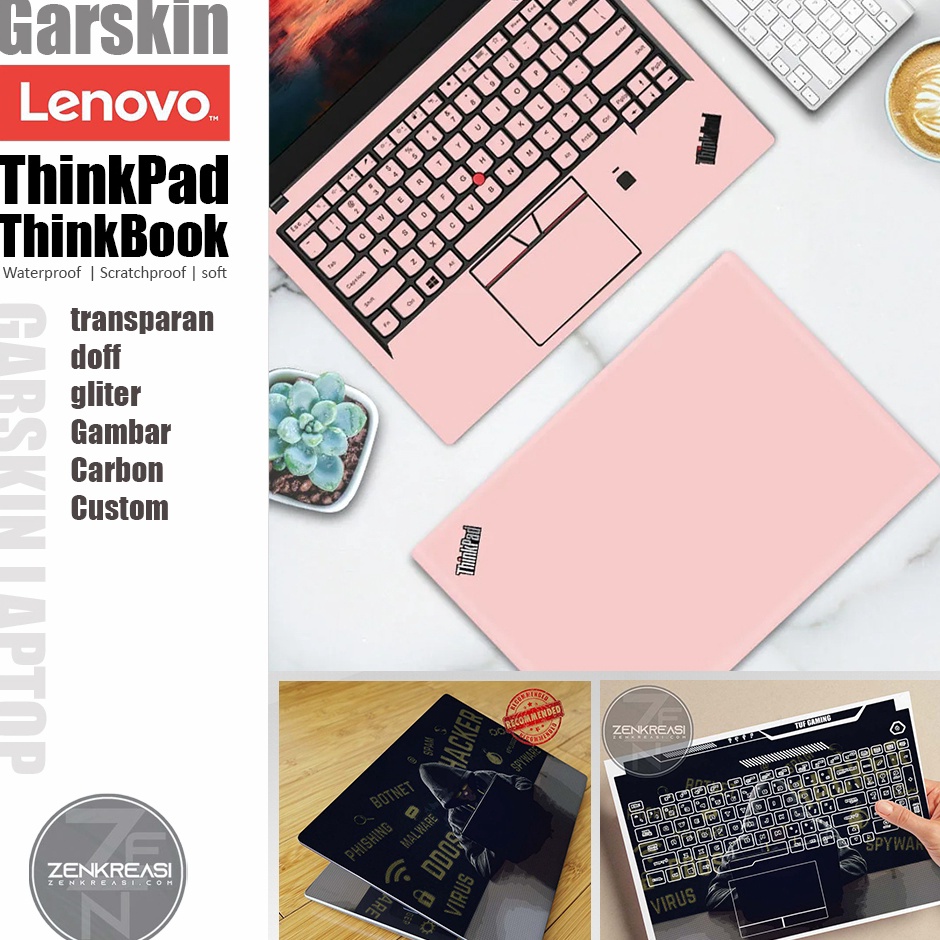 Garskin Laptop Lenovo ThinkPad  Skin Lenovo ThinkBook  Garskin Laptop FullBody  Skin Laptop Protecto