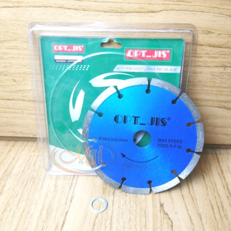 Mata Gerinda Potong Keramik Granit 6 Inch Diamond Cutting Wheel 6 Inch OPT JIS