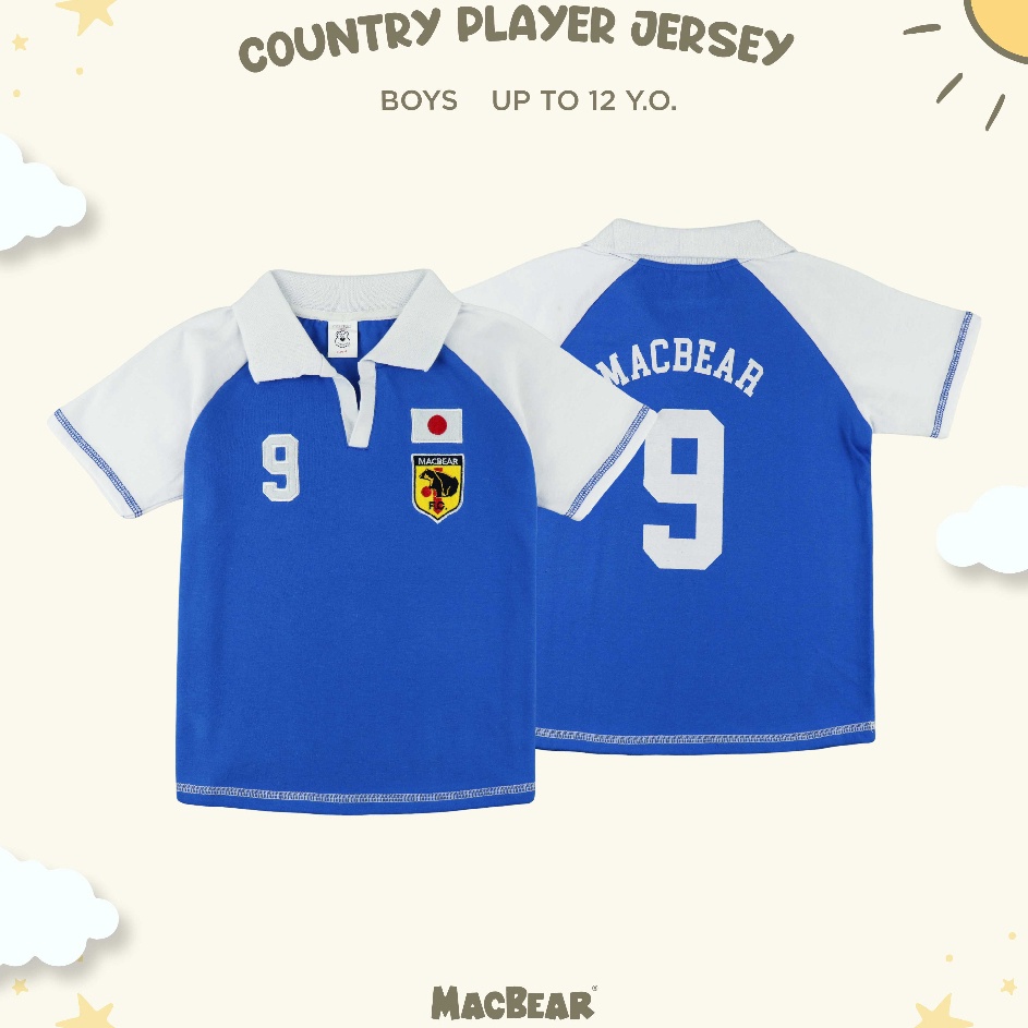 Diskon Termurah  MacBear Baju AnakRemaja Lakilaki Polo AnakRemaja Sport Collection Jersey AnakRemaja